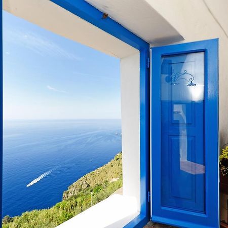 La Casa Del Melograno Villa Furore Bagian luar foto