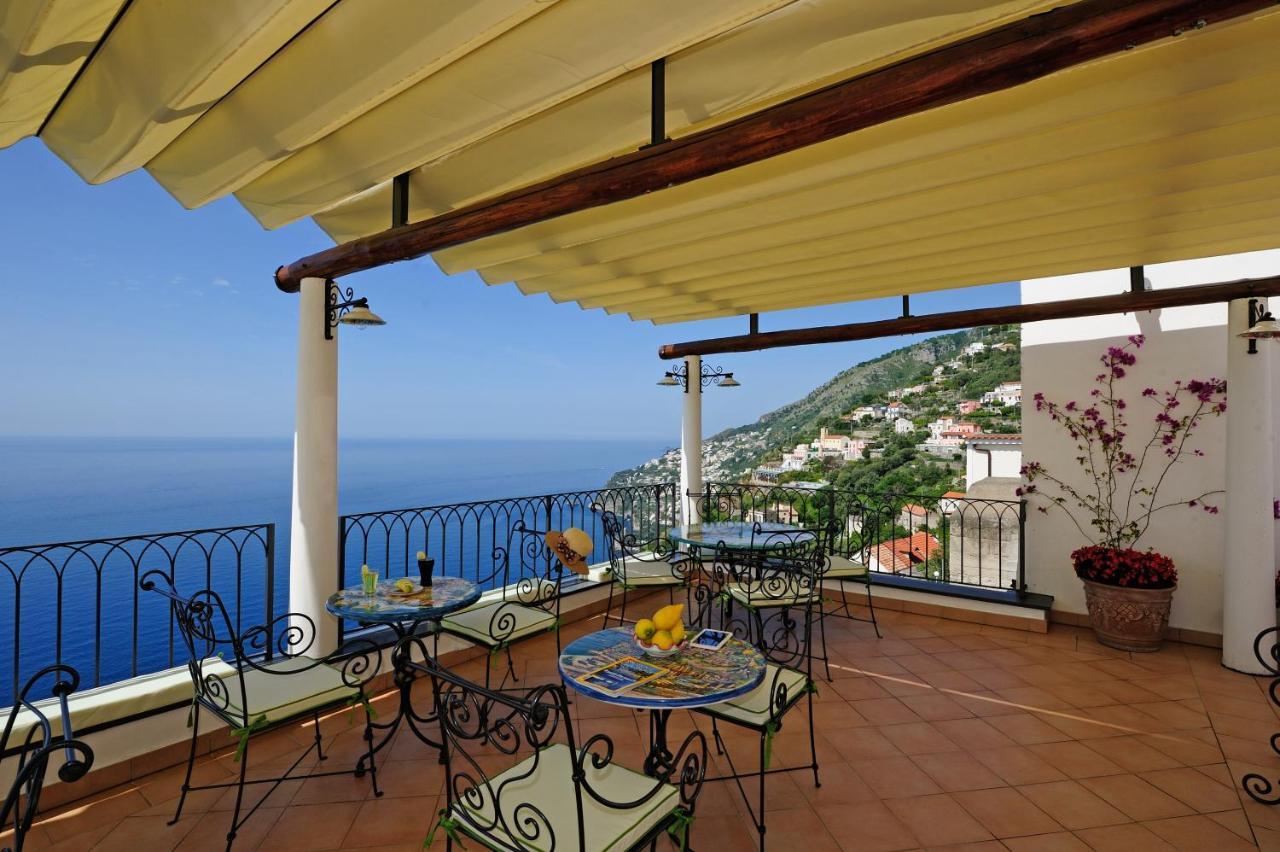 La Casa Del Melograno Villa Furore Bagian luar foto