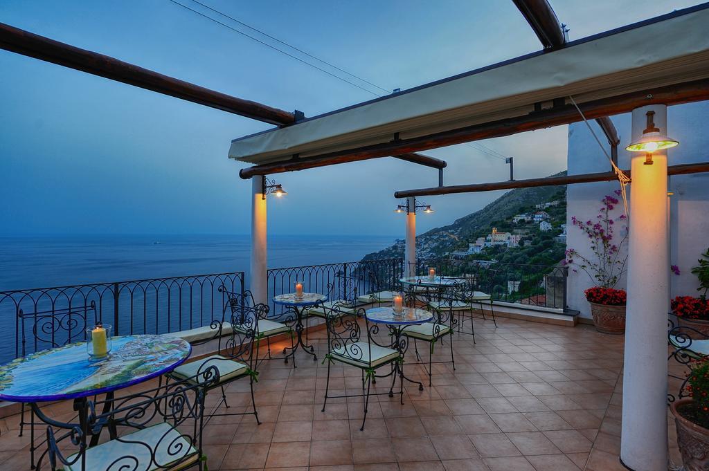 La Casa Del Melograno Villa Furore Bagian luar foto