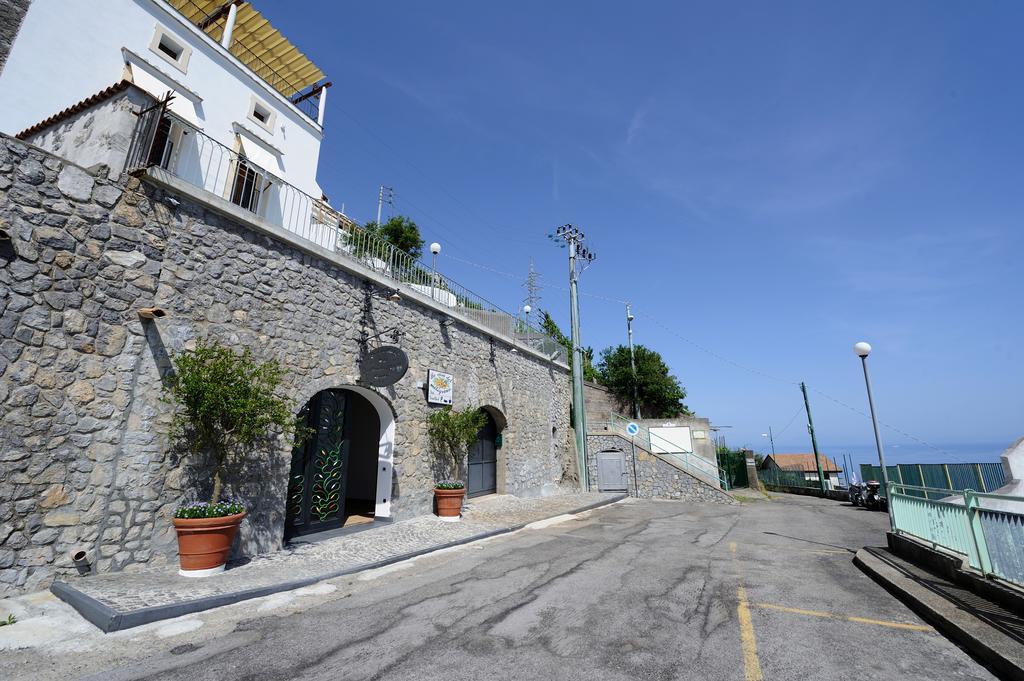 La Casa Del Melograno Villa Furore Bagian luar foto