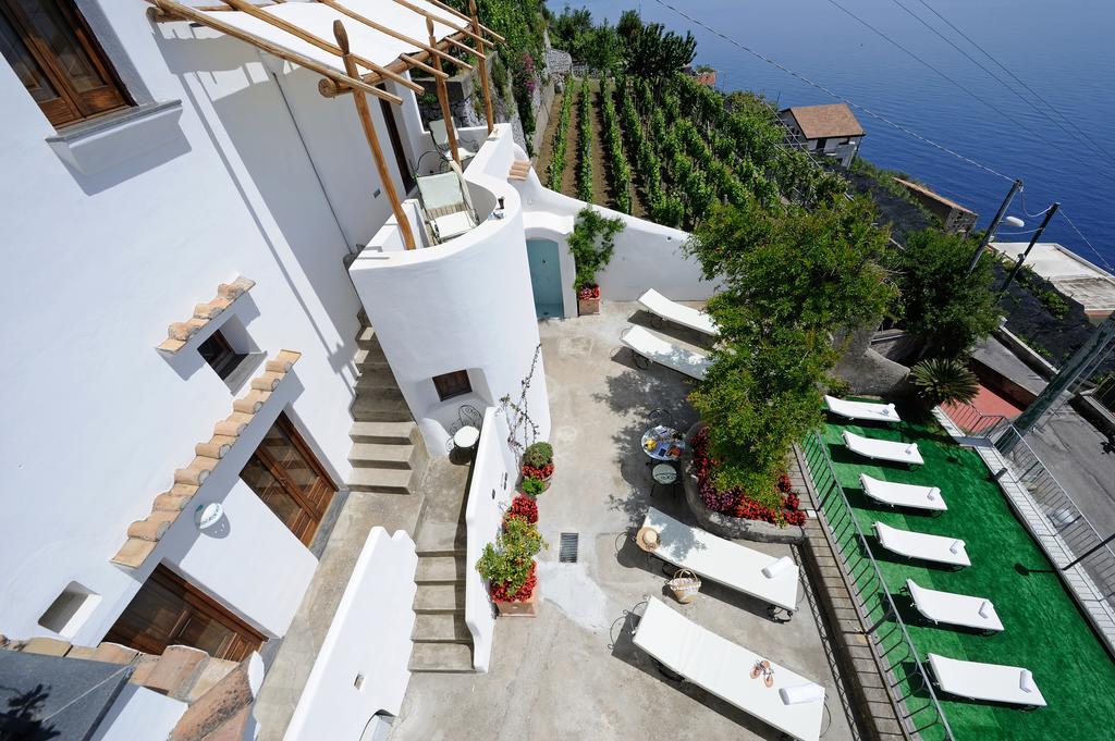 La Casa Del Melograno Villa Furore Bagian luar foto
