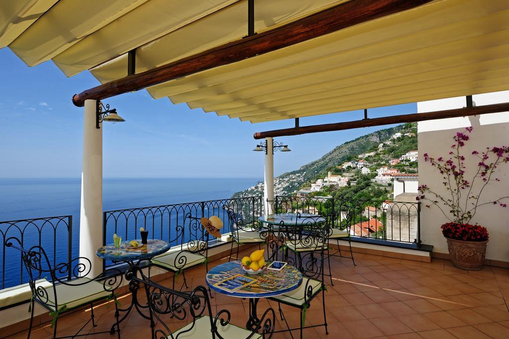 La Casa Del Melograno Villa Furore Bagian luar foto